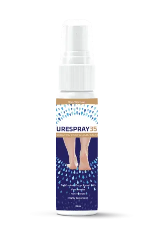 UreSpray Foot & Heel 35% Urea Spray 125ml x 80 (CARTON BULK BUY)