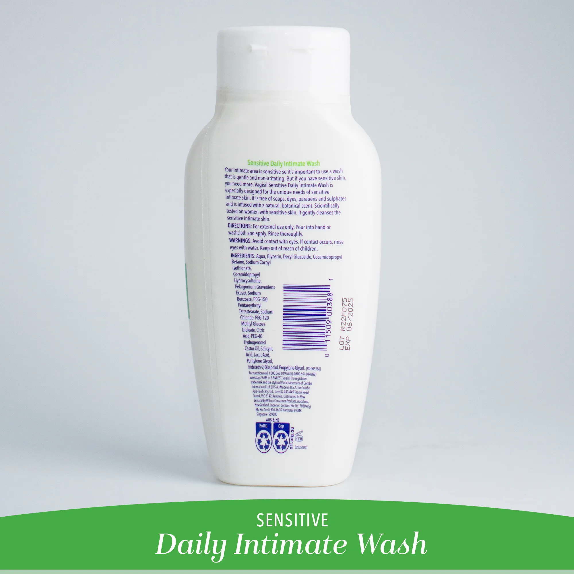 Vagisil Daily Intimate Wash - Sensitive - 240ml