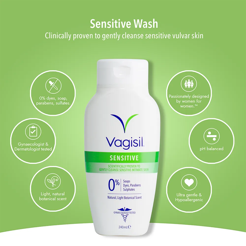 Vagisil Daily Intimate Wash - Sensitive - 240ml