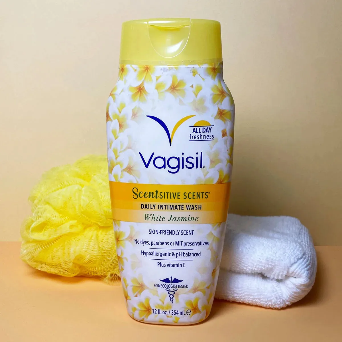Vagisil Scentsitive Scents® White Jasmine Intimate Wash 354ml