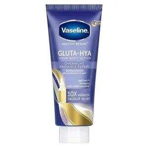 VASELINE GLUTA-HYA SERUM BURST LOTION - OVERNIGHT RADIANCE 330ML