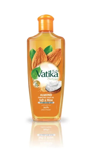 Vatika Almond Enriched Softness & Shine Hair Oil, 100ml