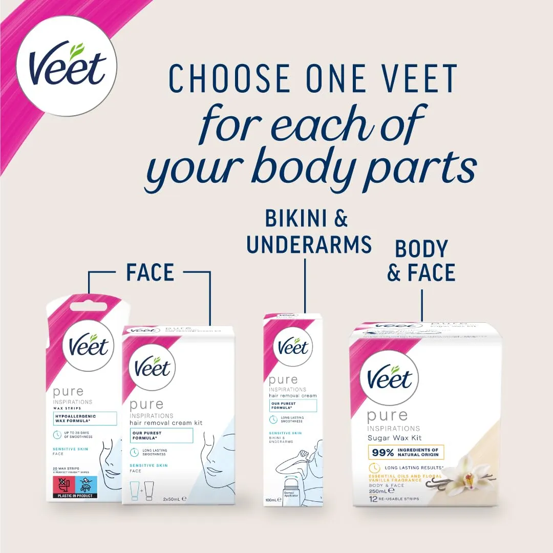 Veet 5 Minute Hair Removal Cream Sensitive - 100ml