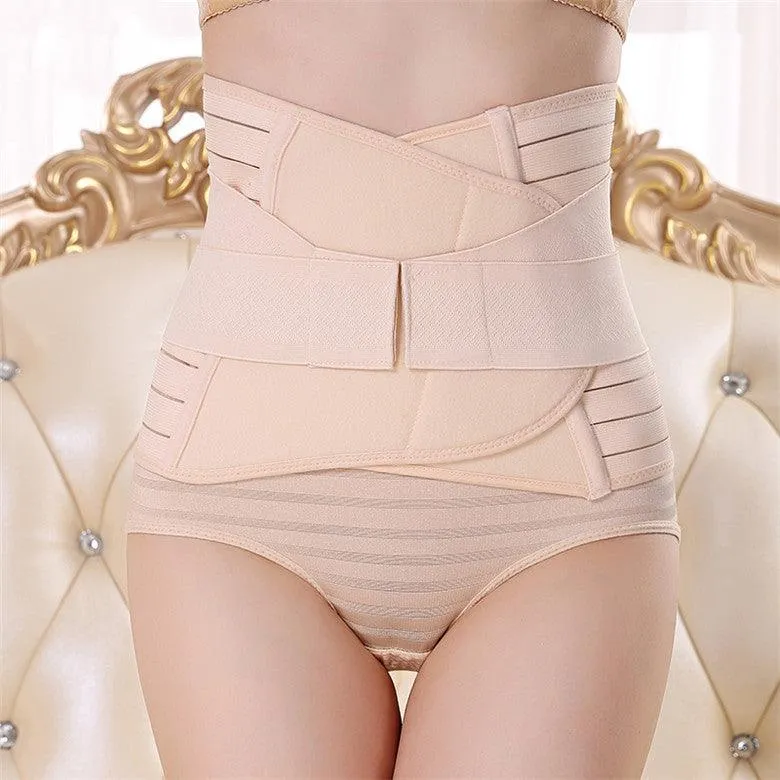 Velcro Women's Postpartum Corset Belt - Body Shaping for New Moms