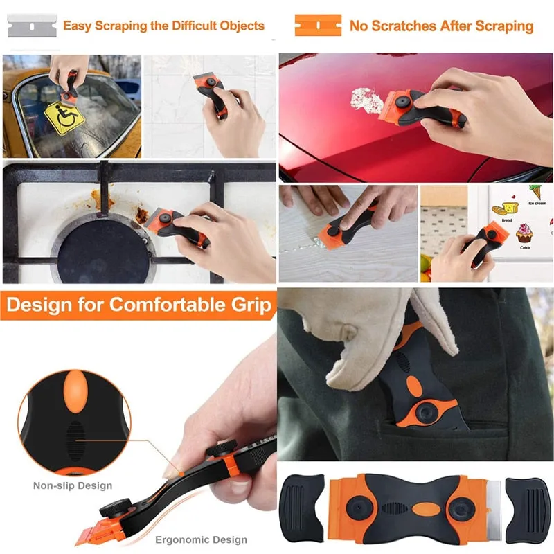Versatile Razor Blade Scraper Set