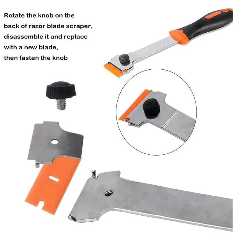 Versatile Razor Blade Scraper Set