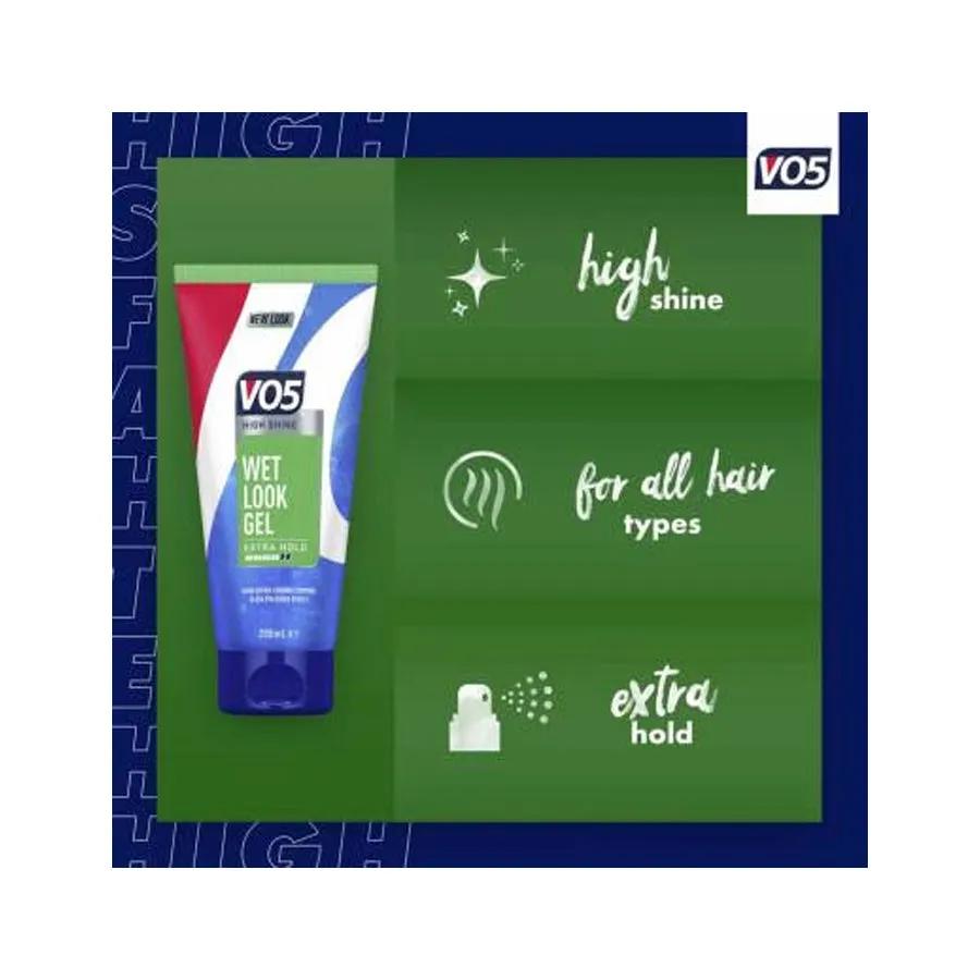 VO5 Wet Look Styling Gel 200ml