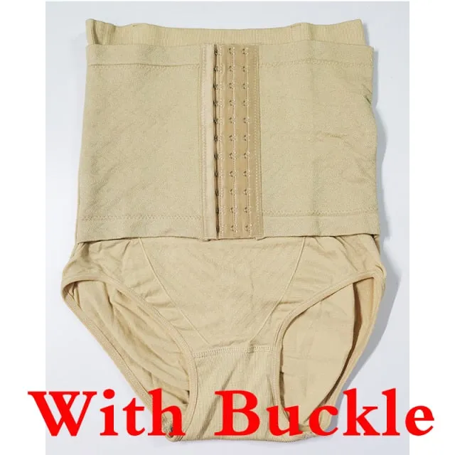 Waist Trainer Body Shaper Panties Tummy Control Panty Women Slimming Shapewear Slimming Underwear Postpartum Girdle Strap