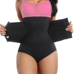 Waist Trainer Body Shaper Panties Tummy Control Panty Women Slimming Shapewear Slimming Underwear Postpartum Girdle Strap
