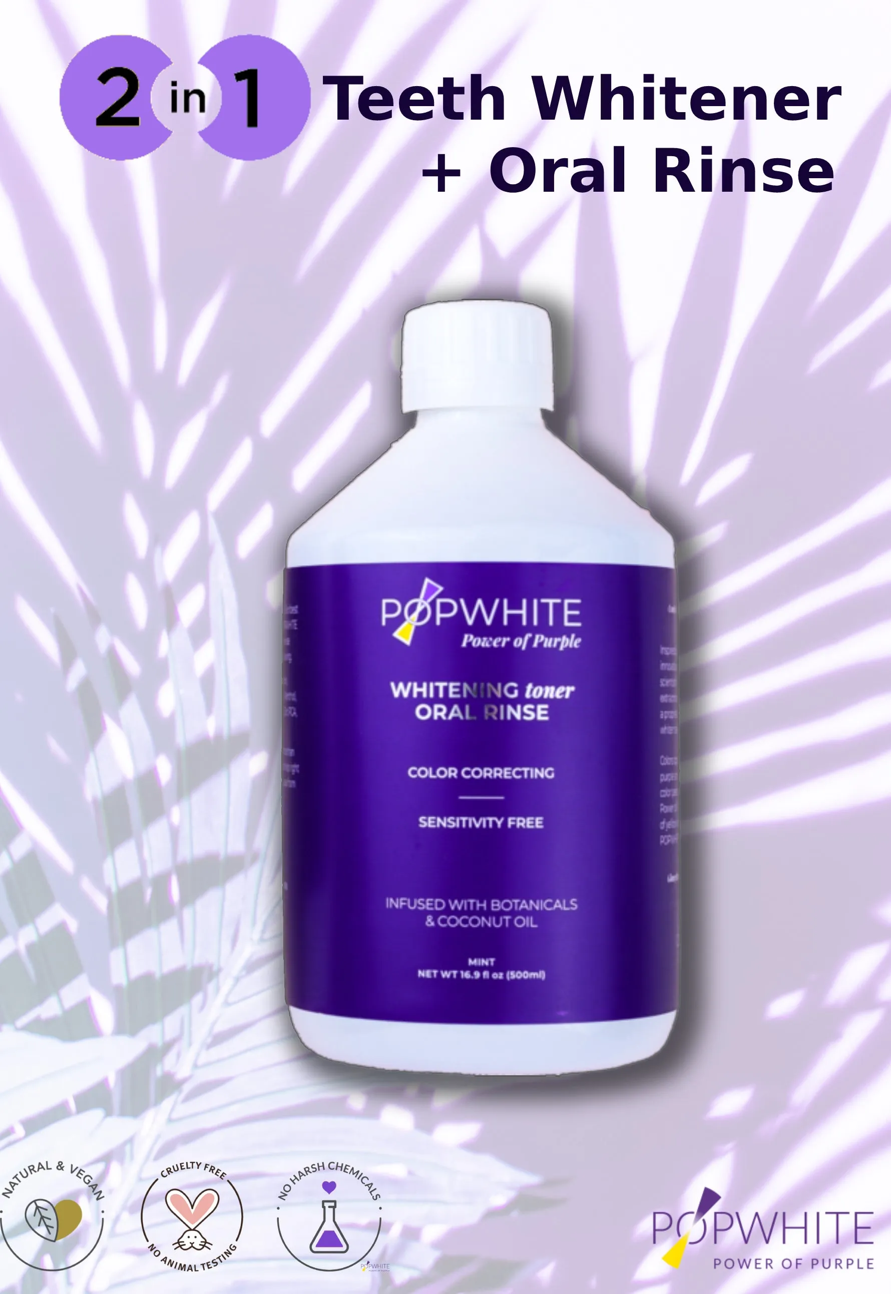 Whitening Oral Rinse [16.9 fl oz]