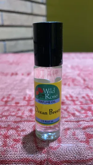 Wild Rose Roll-On Ocean Breeze Body Oil