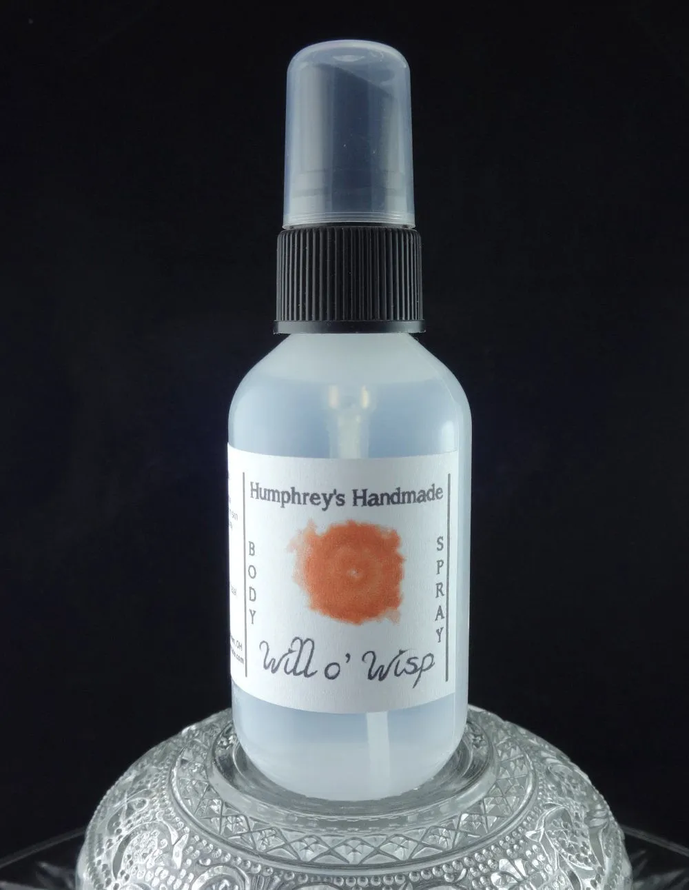 WILL O WISP Body Spray | 2 oz 4 oz | Mango | Strawberries | Freesia | All Natural Perfume
