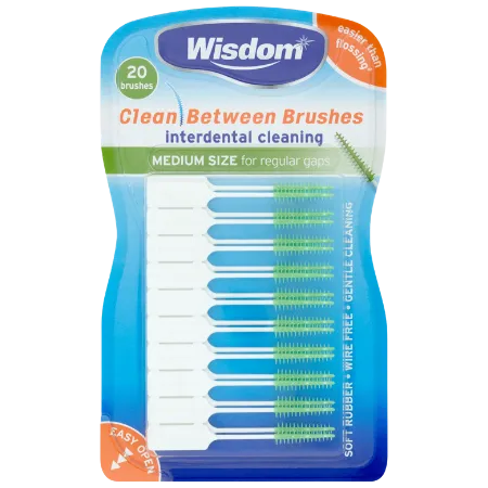 Wisdom Medium Interdental Brushes - 20 pcs