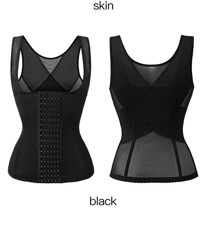 Women Corset vest style body shaper female postpartum - MOQ 10 Pcs(Mix & Match Sizes)