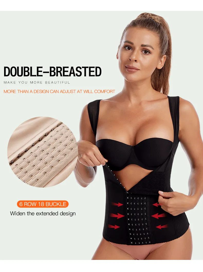 Women Corset vest style body shaper female postpartum - MOQ 10 Pcs(Mix & Match Sizes)