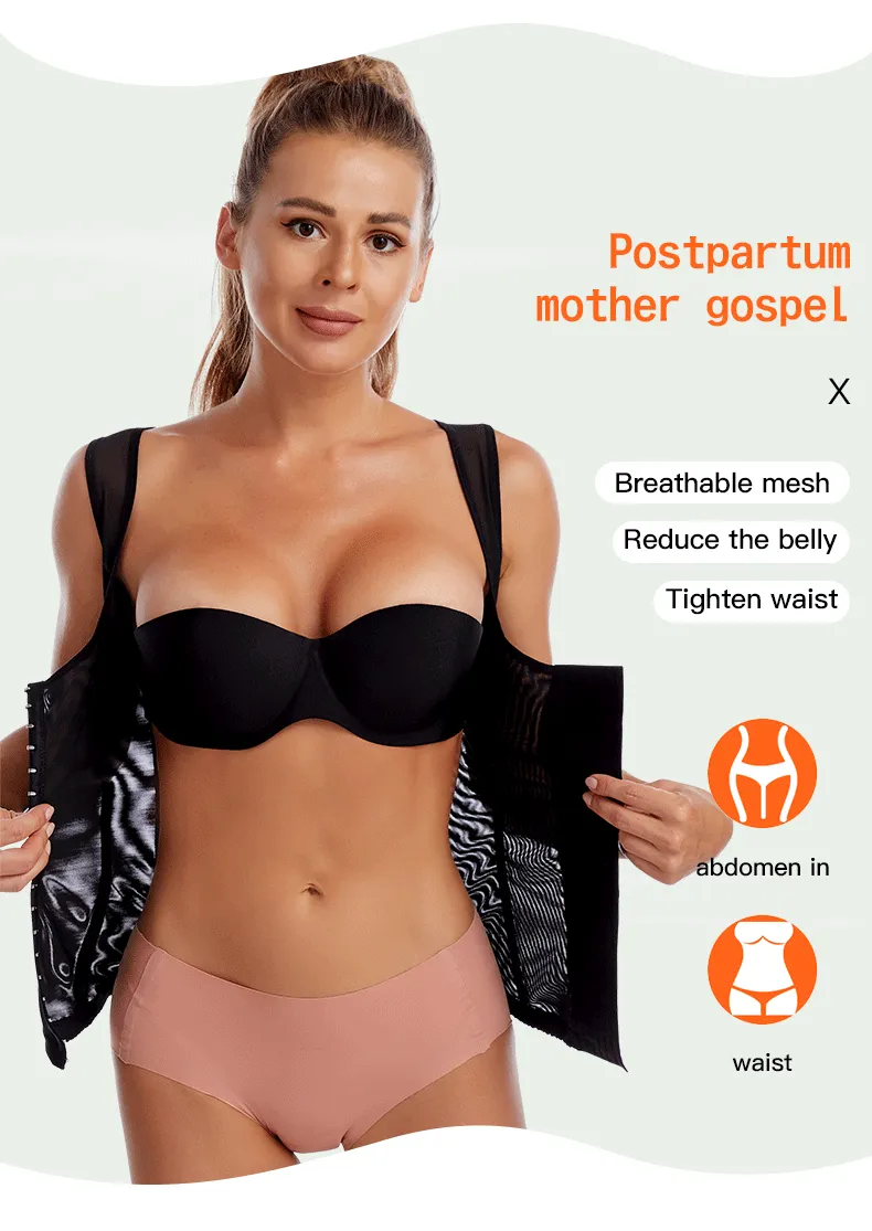 Women Corset vest style body shaper female postpartum - MOQ 10 Pcs(Mix & Match Sizes)