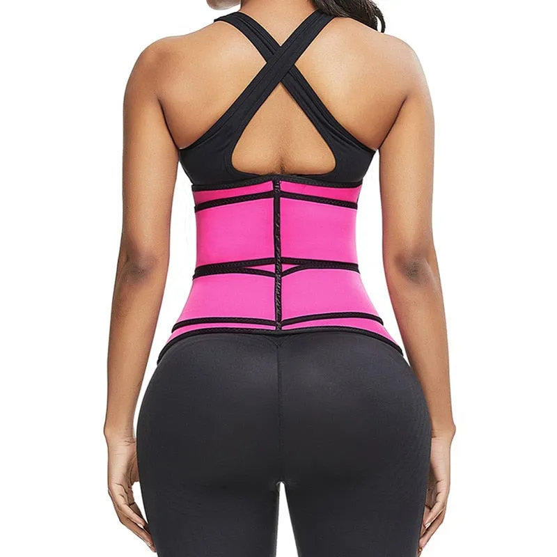 Women's Waist Trainer Neoprene Sauna Belt Tummy Control Strap Slimming Fitness Belt