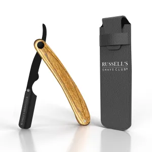 Wooden Handle Cut-Throat Razor