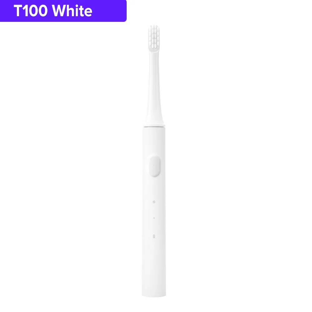 Xiaomi Mijia T100 Sonic Electric Toothbrush Mi Smart Tooth Brush Colorful USB Rechargeable IPX7 Waterproof For Toothbrushes head