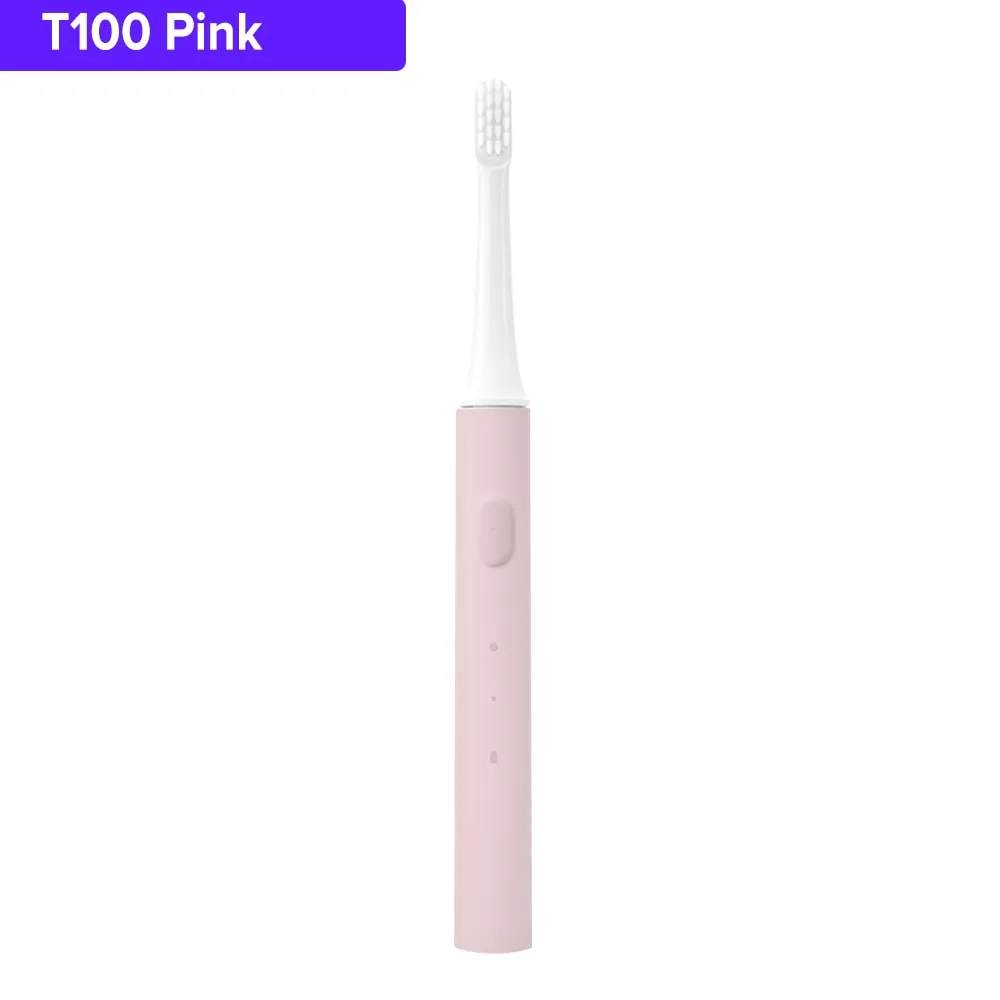 Xiaomi Mijia T100 Sonic Electric Toothbrush Mi Smart Tooth Brush Colorful USB Rechargeable IPX7 Waterproof For Toothbrushes head