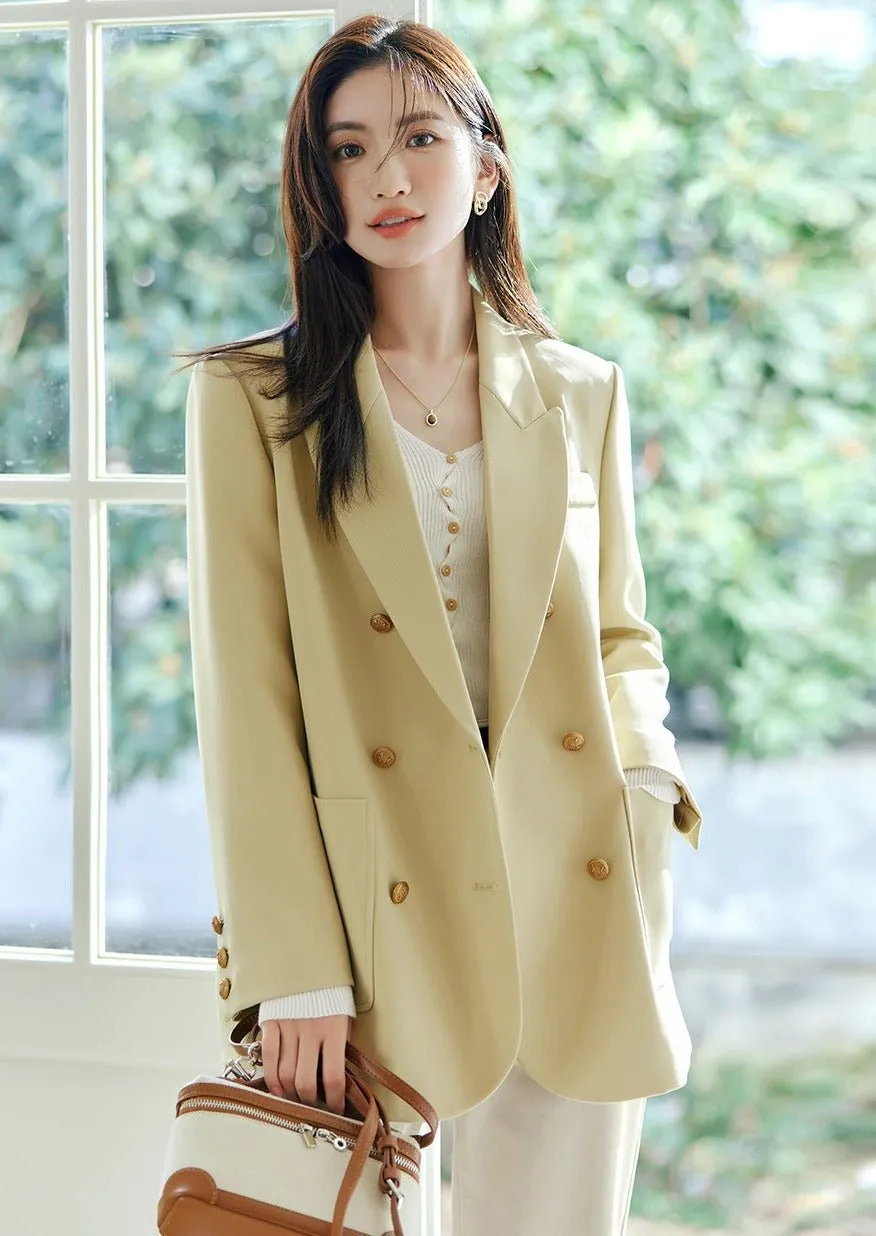 YELLOW STREET SUIT BLAZER