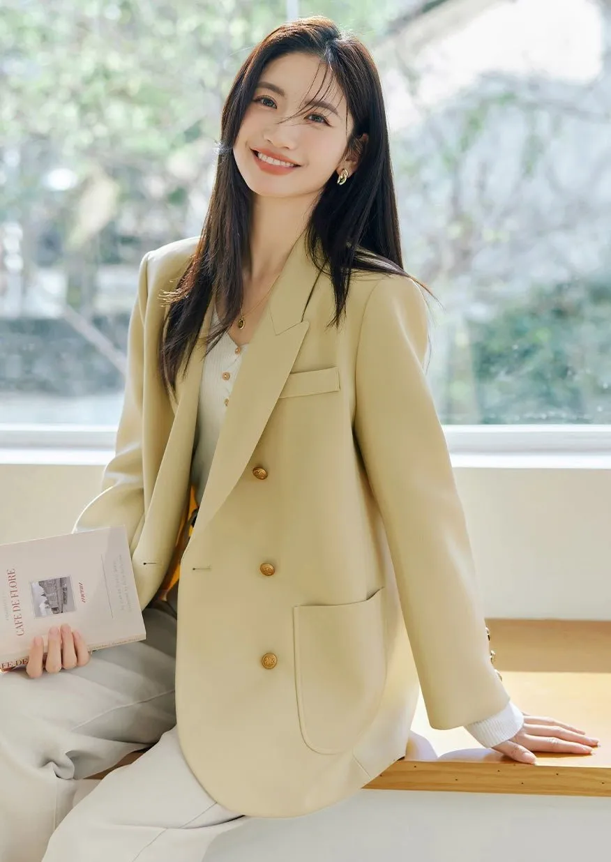 YELLOW STREET SUIT BLAZER