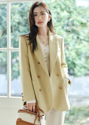 YELLOW STREET SUIT BLAZER