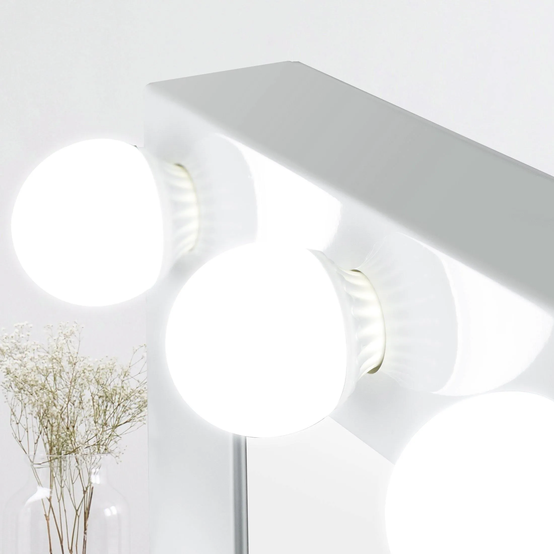 ZENY™ Hollywood Vanity Makeup Dimmable Light Wall Mount/Table Mirror