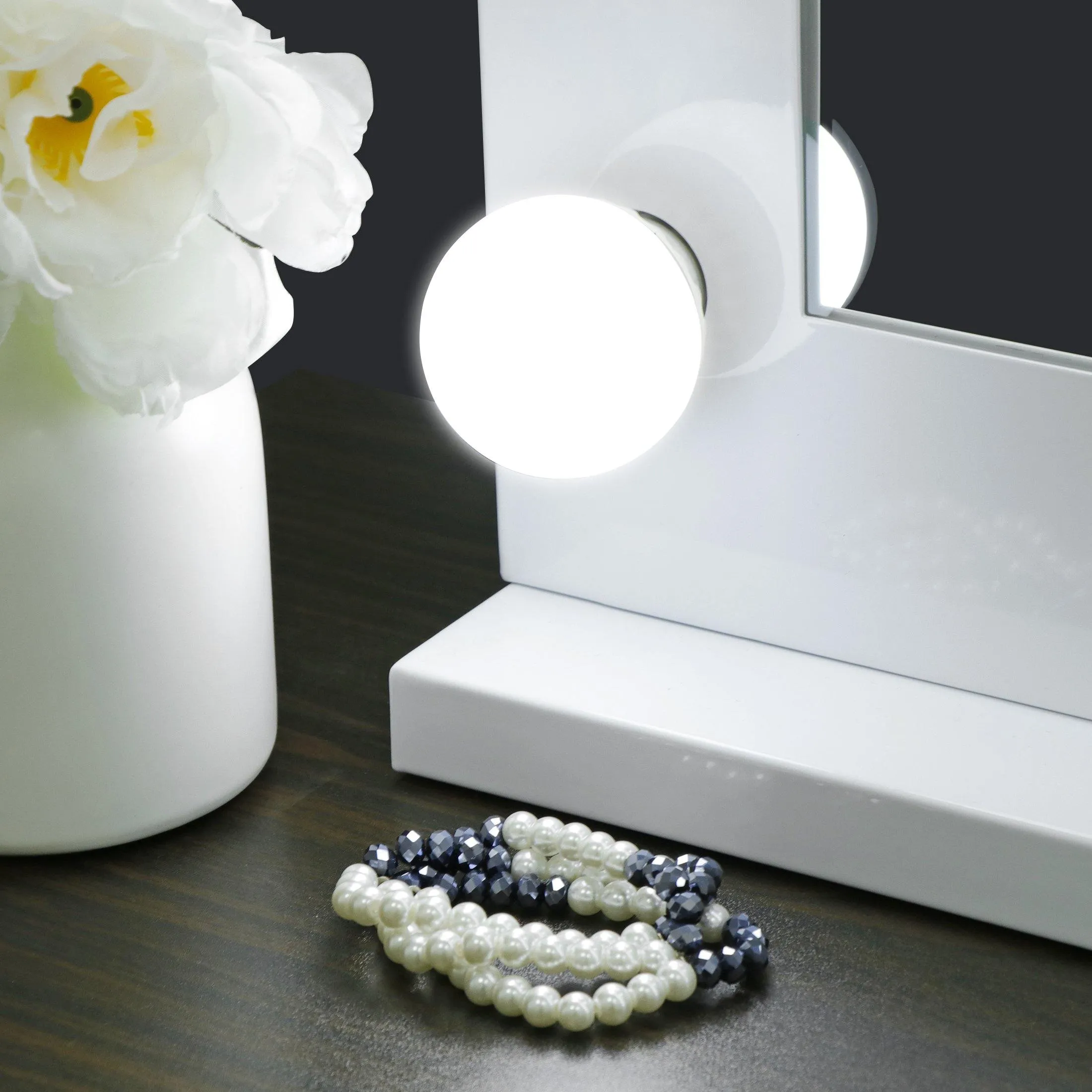 ZENY™ Hollywood Vanity Makeup Dimmable Light Wall Mount/Table Mirror