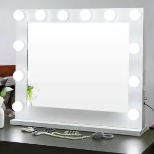 ZENY™ Hollywood Vanity Makeup Dimmable Light Wall Mount/Table Mirror